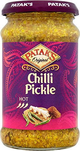 Pataks Hot Chilli Pickle 6x283g Jars von Pataks