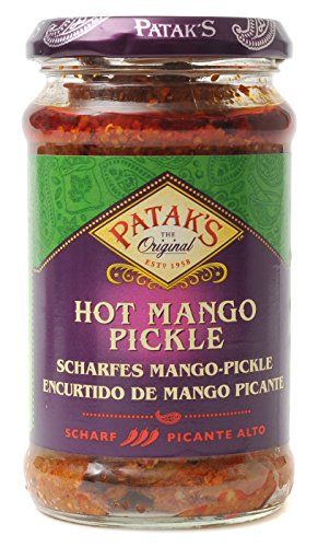 Pataks Hot Mango Pickle, 283 g von Patak's
