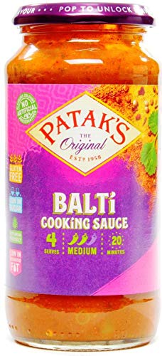 Pataks Indische Saucen und Pasten (Balti Curry Sauce 2 x 450g) von Patak's