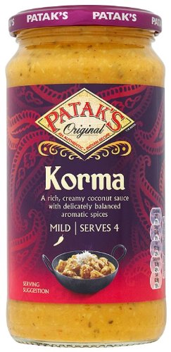 Pataks Korma - Coconut & Cream - Sauce 500g von Patak's