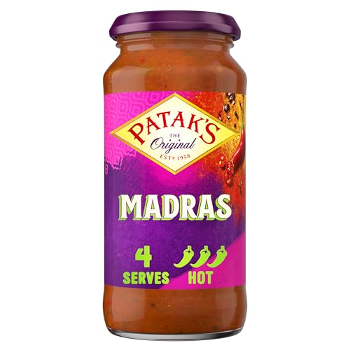 Pataks Madras Sauce Medium Hot 450g von Patak's