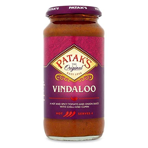 Pataks Vindaloo 450 g (Packung von 6) von Patak's