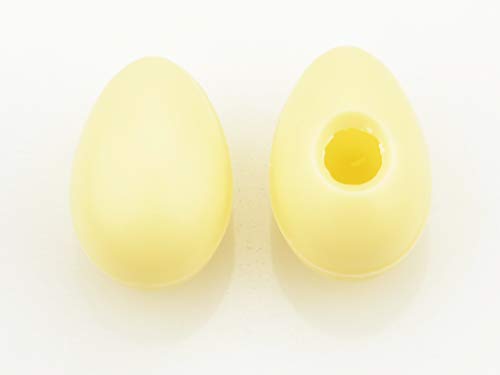 1 Folie Hohlkörper Medium-Eier Weiß von Pati-Versand