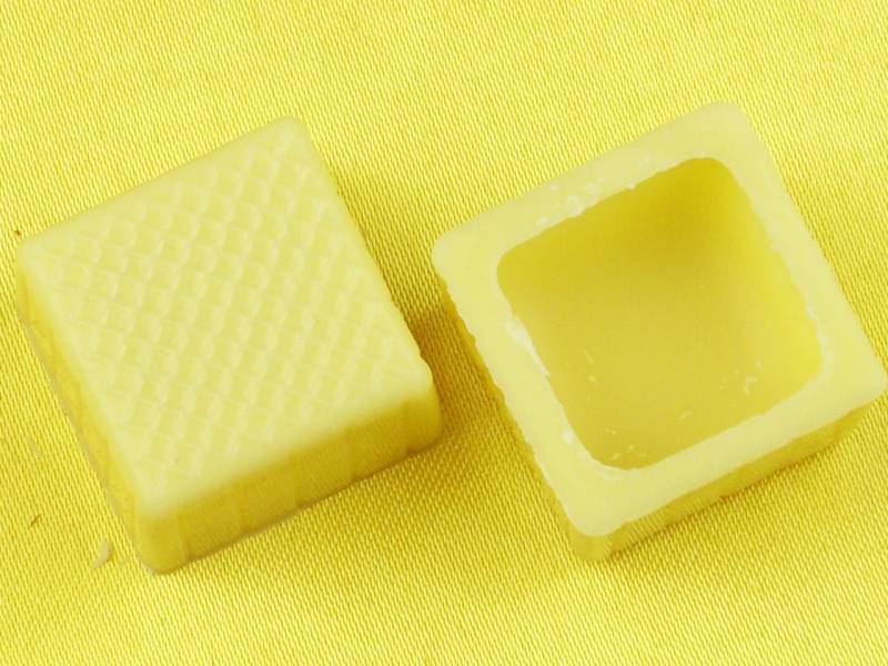 1 Folie Karree-Schalen Weiß von Cake-Masters Basics