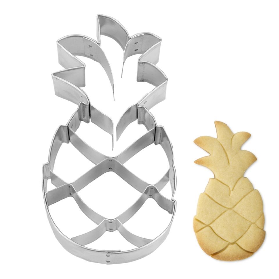 Ausstechform Ananas für Kekse, Edelstahl, 7 cm Ausstechform Ananas für Kekse, Edelstahl, 7 cm von Pati-Versand