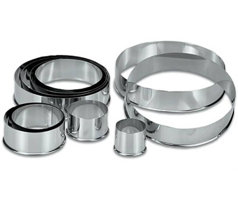 Ausstechform ring, 12,0cmx2,5cm hoch, rund von Pati-Versand