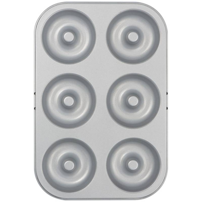 Backformen für 6 Maxi-Donuts von Pati-Versand