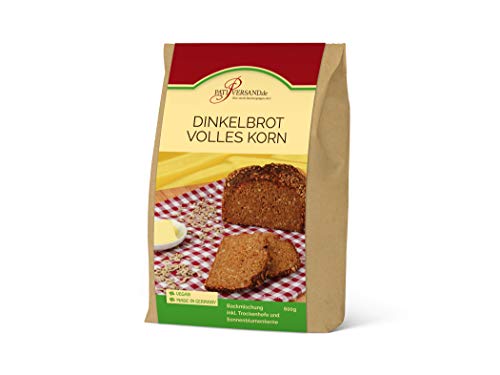 Backmischung Dinkelbrot Volles Korn 600g inkl. Sonnenblumenkerne und Hefe Backmischung Dinkelbrot Volles Korn 600g inkl. Sonnenblumenkerne und Hefe von Pati-Versand