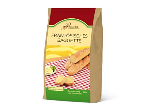 Backmischung Französisches Baguette 500g inkl. Hefe Backmischung Französisches Baguette 500g inkl. Hefe von Pati-Versand