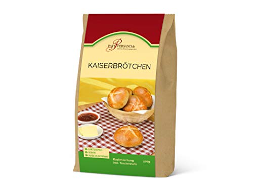 Backmischung Kaiserbrötchen 500g inkl. Hefe Backmischung Kaiserbrötchen 500g inkl. Hefe von Pati-Versand