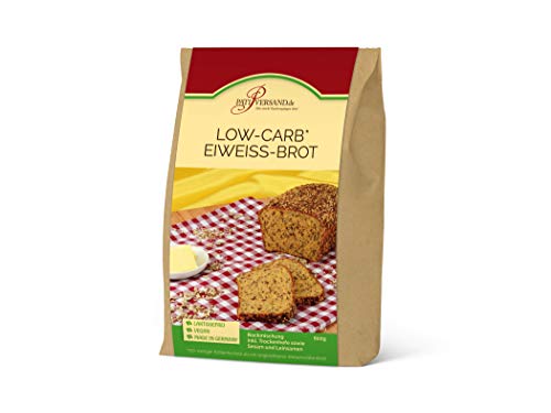 Backmischung Low-Carb Eiweiß-Brot 600g inkl. Saatenmischung und Hefe von Pati-Versand