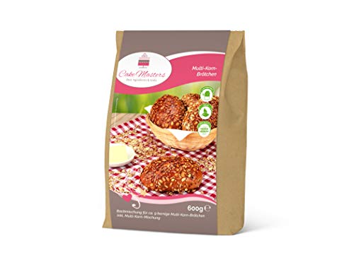 Backmischung Multi-Korn-Brötchen 600g inkl. Multi-Korn-Mischung und Hefe von Pati-Versand