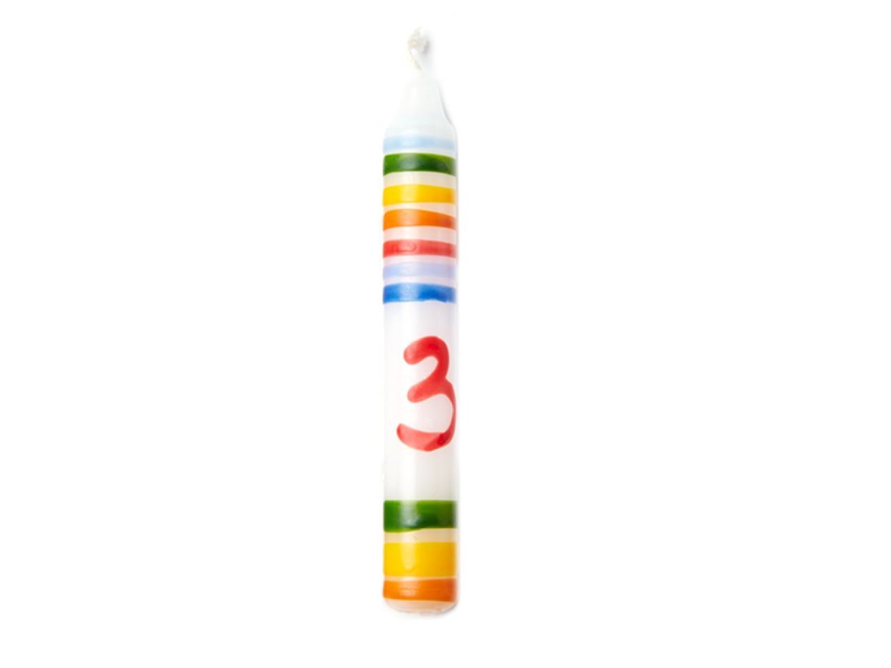 Baumkerze mit Ziffer 3, 10 cm Baumkerze mit Ziffer 3, 10 cm von Pati-Versand