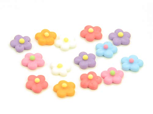 Blümchen 10mm bunt Zucker 30 Stück Blümchen 10mm bunt Zucker 30 Stück von Pati-Versand