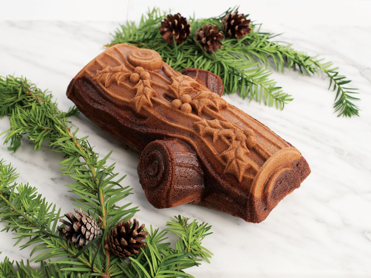 Nordic Ware Buche De Noel Yule Log Pan Nordic Ware Buche De Noel Yule Log Pan von Nordic Ware