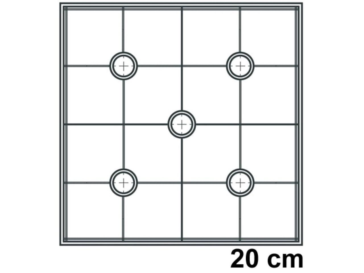 Cake Frame Unterlagen-Set 20 cm, Eckig Cake Frame Unterlagen-Set 20 cm, Eckig von Pati-Versand