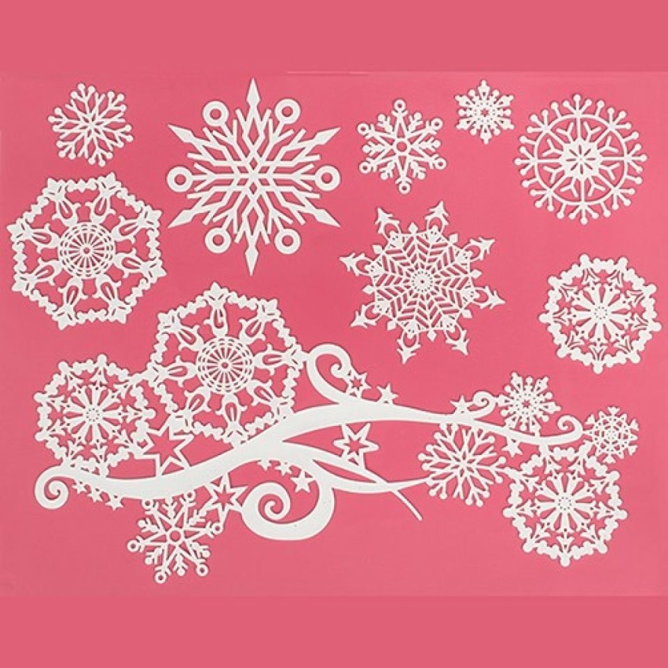 Cake Lace Claire Bowmann für essbare Spitze Crystal 35x24 cm von Pati-Versand