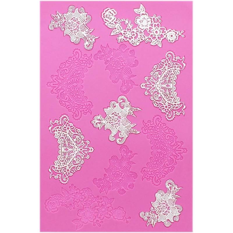 Cake Lace Claire Bowmann für essbare Spitze Sweet Lace 38x26 cm von Pati-Versand