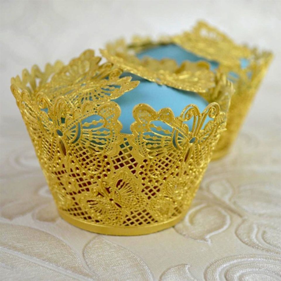 Cake Lace für essbare Spitze Cupcake-Wrapper-Schmetterling Cake Lace für essbare Spitze Cupcake-Wrapper-Schmetterling von Pati-Versand