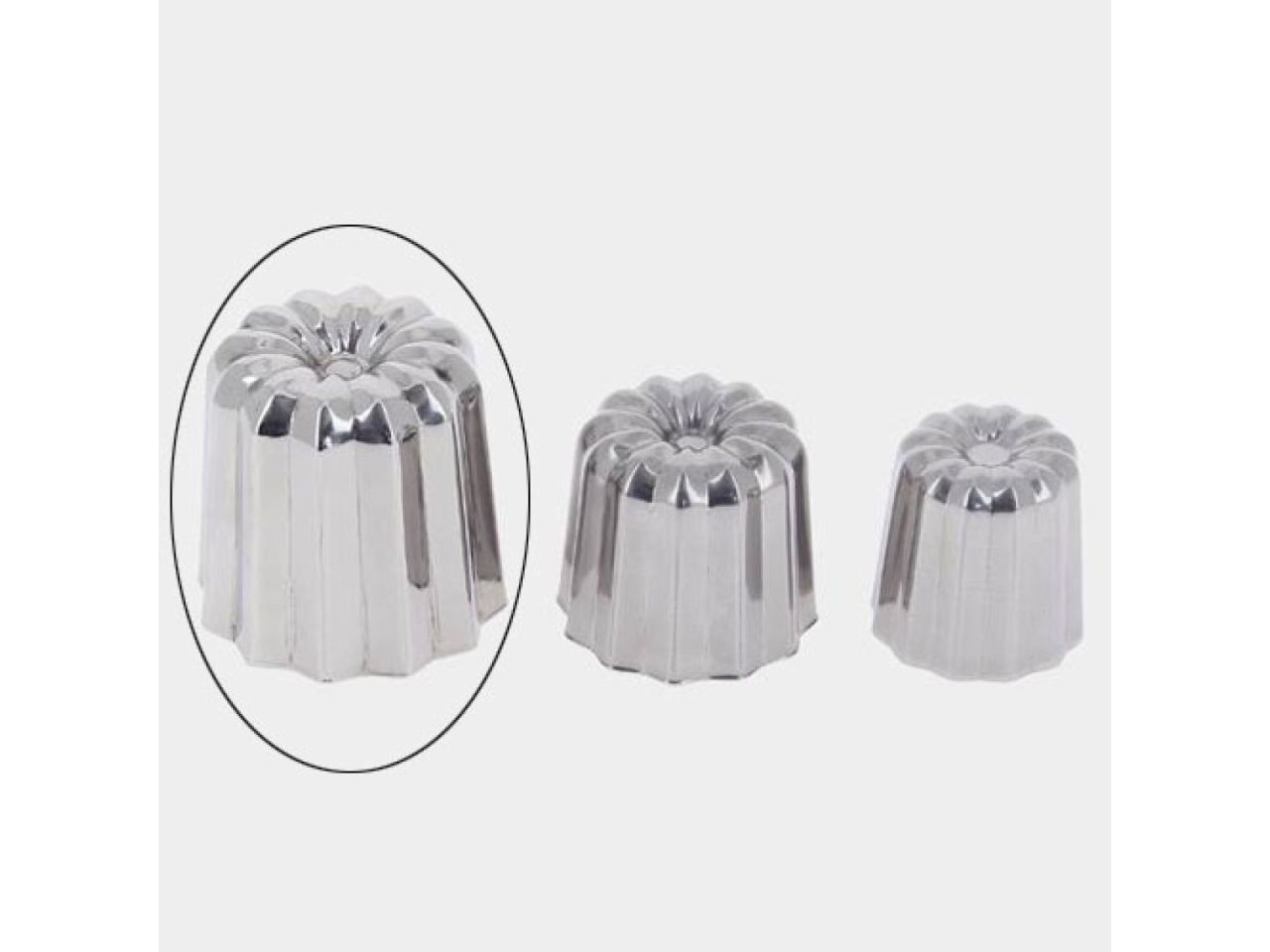 Canneles Form aus Edelstahl 5,5 cm Canneles Form aus Edelstahl 5,5 cm von Pati-Versand