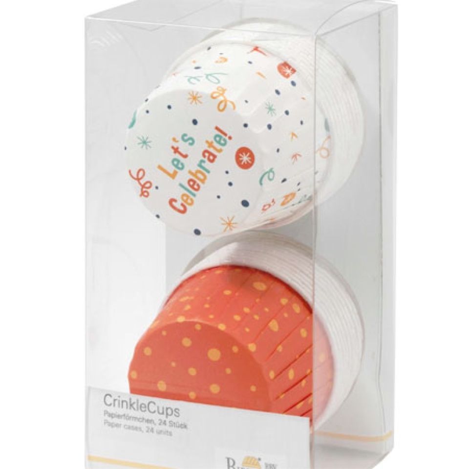 Crinkle Cups Lets celebrate 24 Stk. Crinkle Cups Lets celebrate 24 Stk. von Pati-Versand