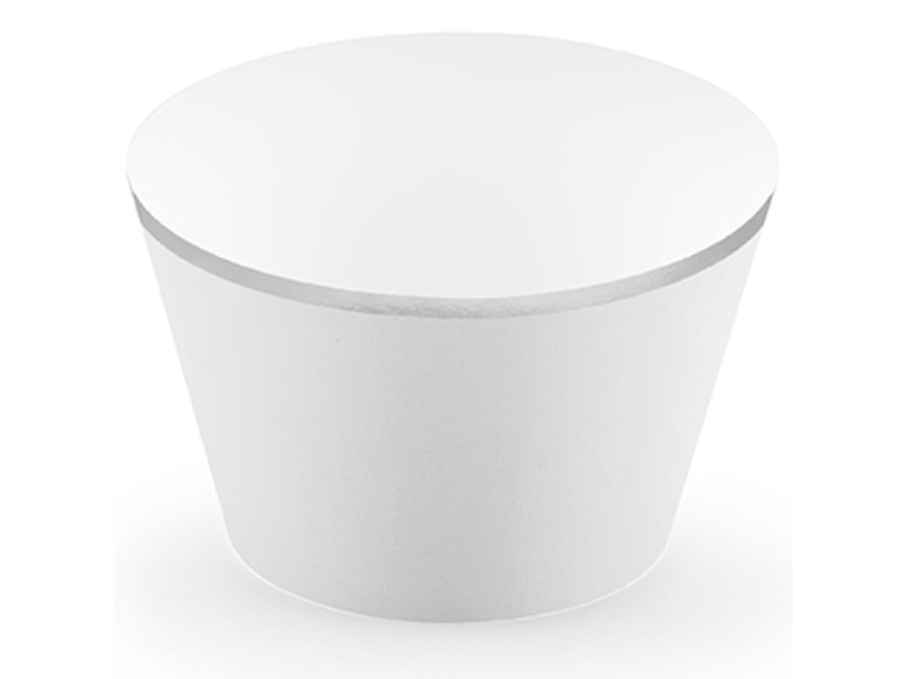 Cupcake-Wrapper Grau/Silber, 6 Stück Cupcake-Wrapper Grau/Silber, 6 Stück von Pati-Versand