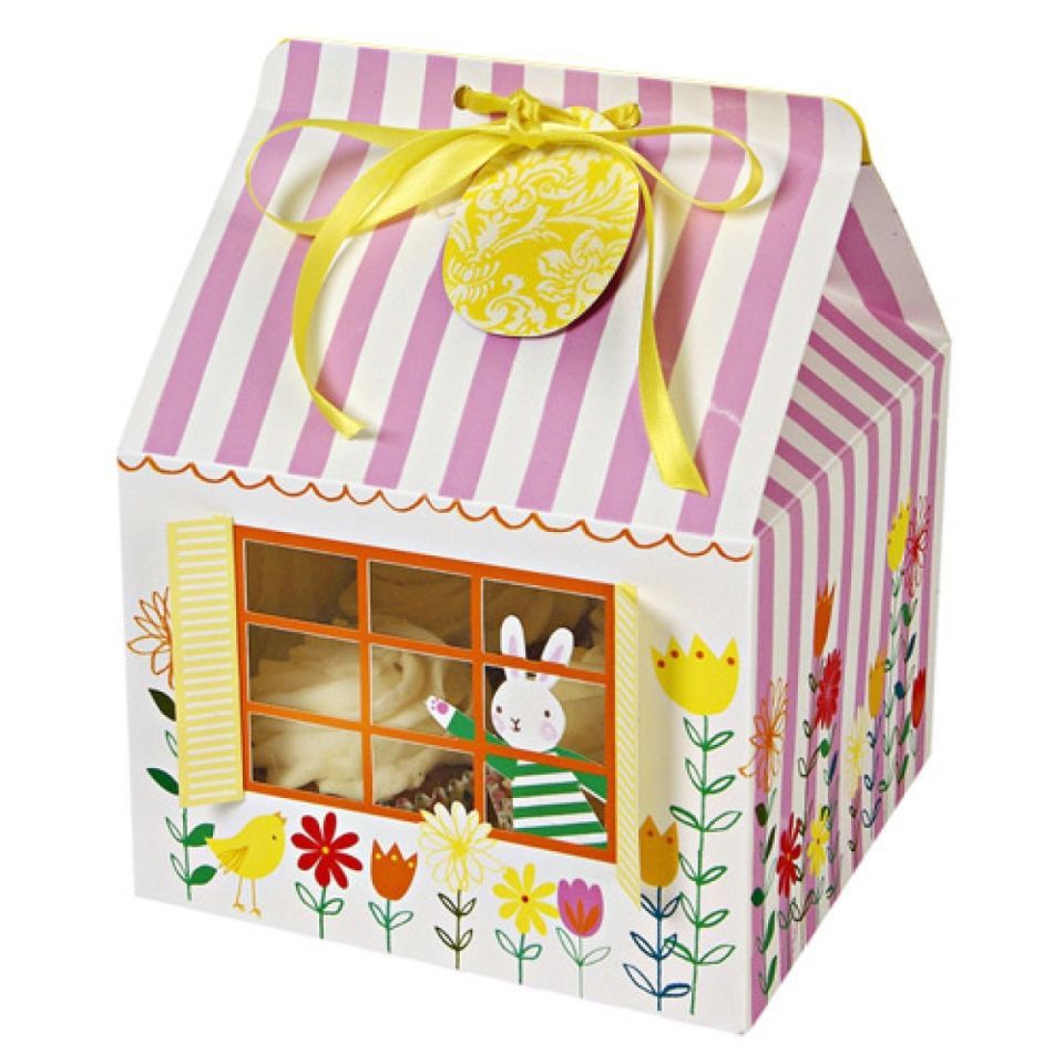 Cupcakeboxen für 4 Cupcakes, Daisy & Hase, 3 Stk. Cupcakeboxen für 4 Cupcakes, Daisy & Hase, 3 Stk. von Pati-Versand
