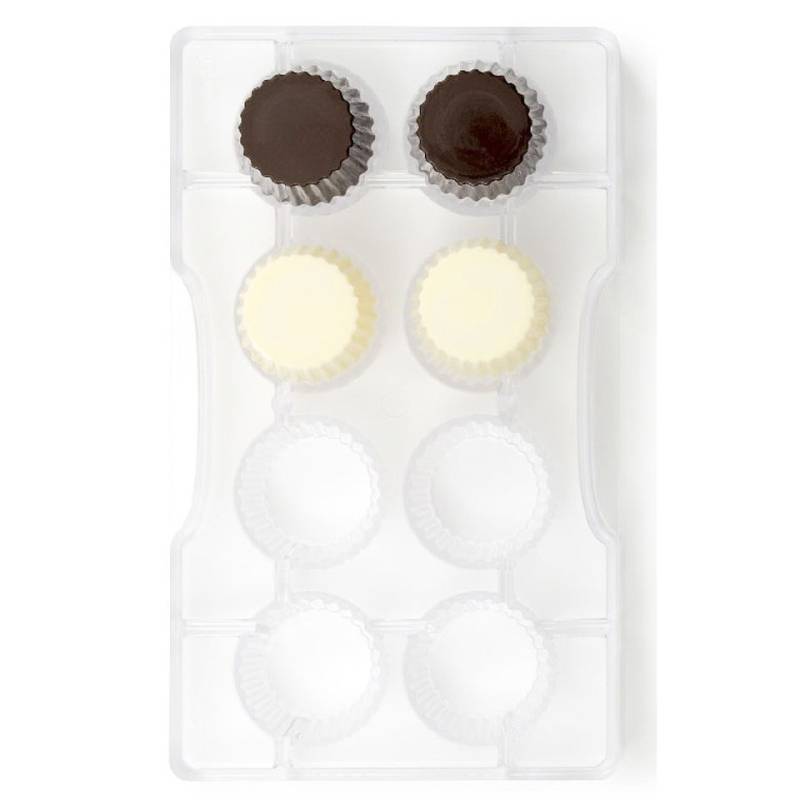Decora Schokoladenform Cupcakes 3 cm von Pati-Versand