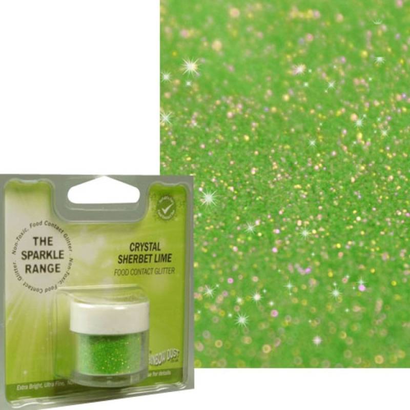 Deko-Glitzer, Limette, 5 g von Pati-Versand
