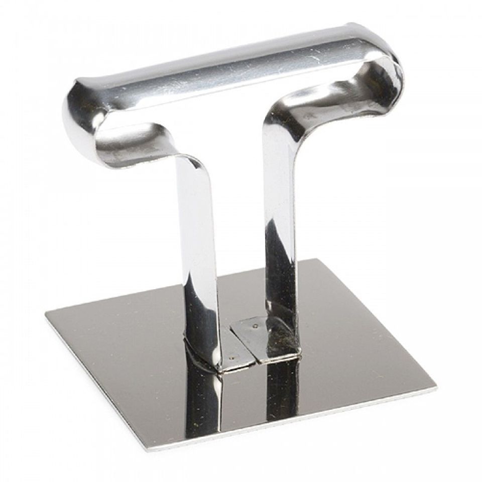 Dessertring Andrücker quadrat 6 cm, Edelstahl Dessertring Andrücker quadrat 6 cm, Edelstahl von Pati-Versand