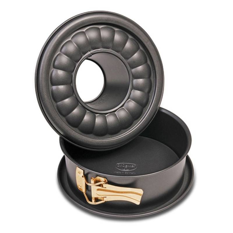 Dr. Oetker Springform mit Flach- und Rohrboden, 3 teilig, 18cm Hefezopfform von Pati-Versand