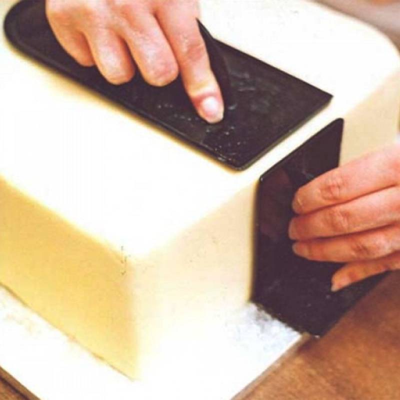 Edgers Fondant-Glätter Fondanttorte, Super Glätter Starter Set von Pati-Versand