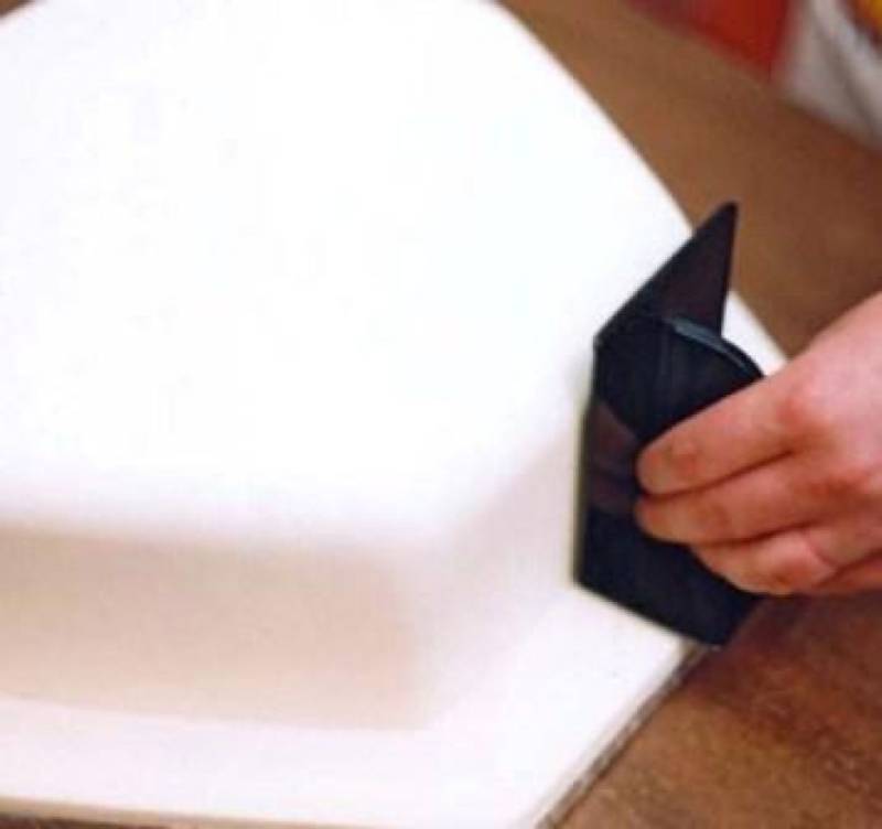 Edgers Fondant-Glätter Smoother, Seite & Rand von Pati-Versand