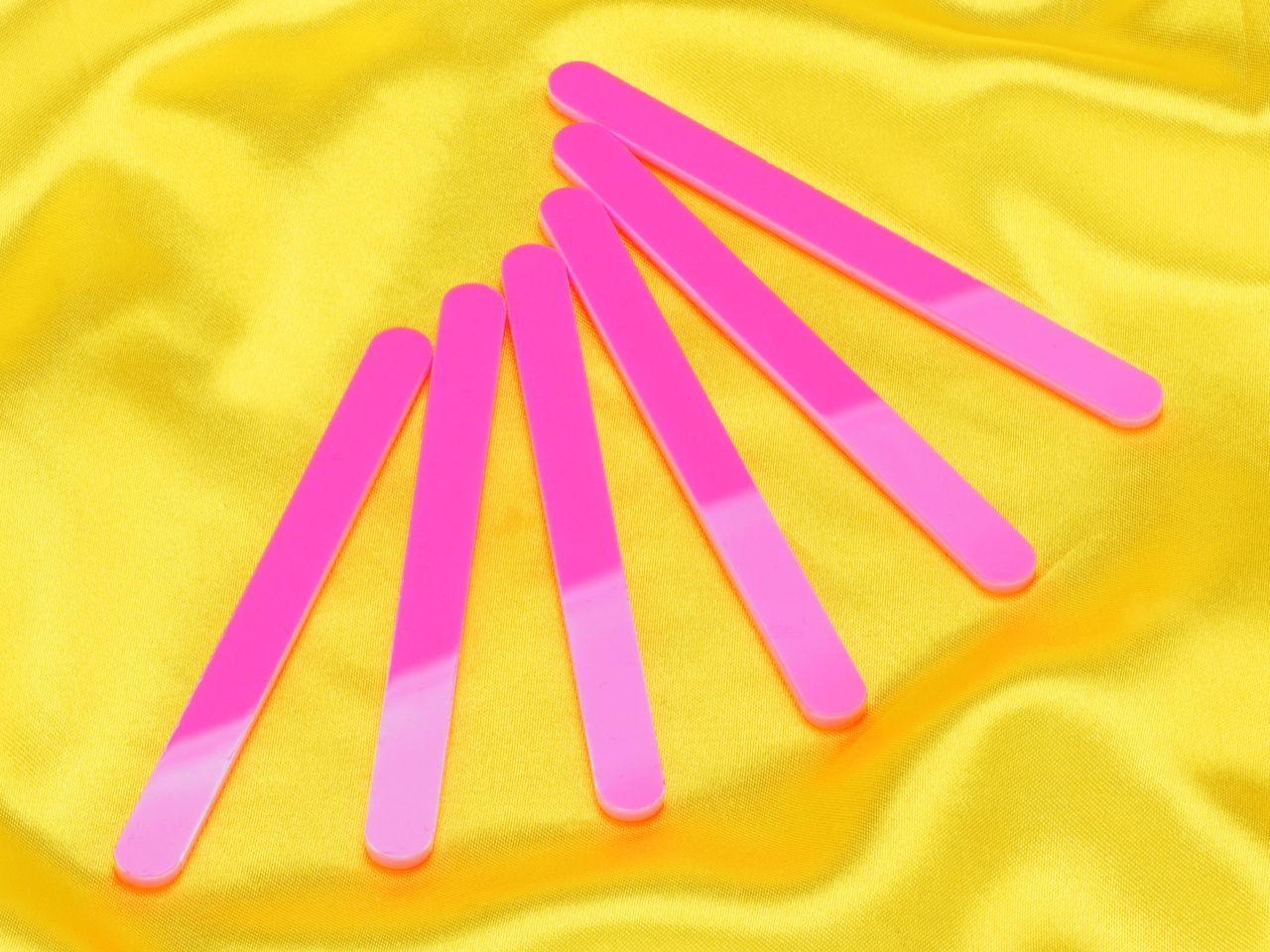 Eisstiele 6 Stück pink von Pati-Versand