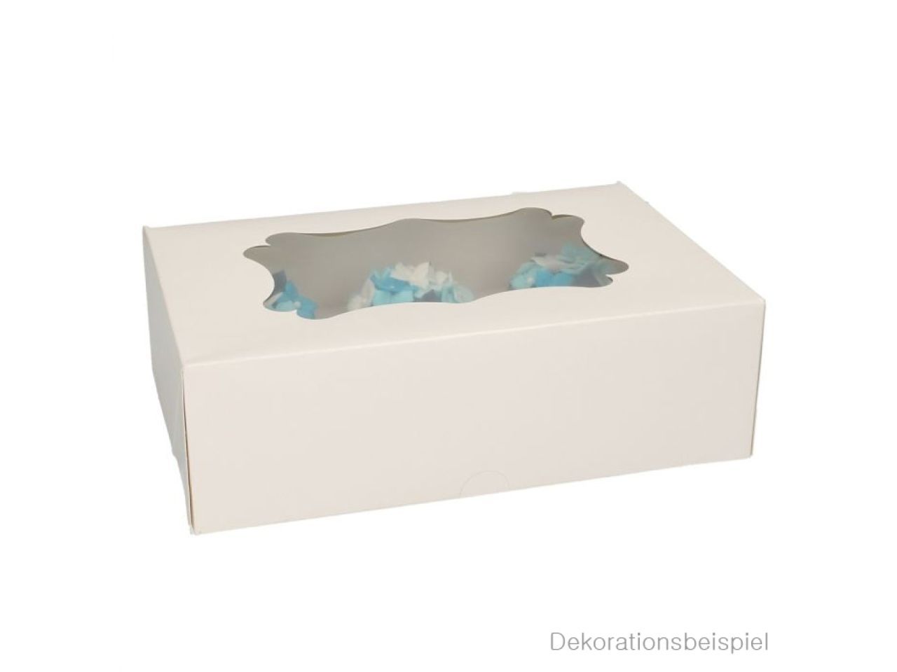 FC Cupcake-Boxen für 6 Cupcakes, weiß, 3er Set FC Cupcake-Boxen für 6 Cupcakes, weiß, 3er Set von Pati-Versand