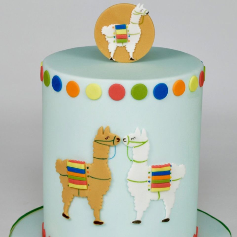 FMM Fondant-Ausstecher Lama, 2 Stk. FMM Fondant-Ausstecher Lama, 2 Stk. von Pati-Versand