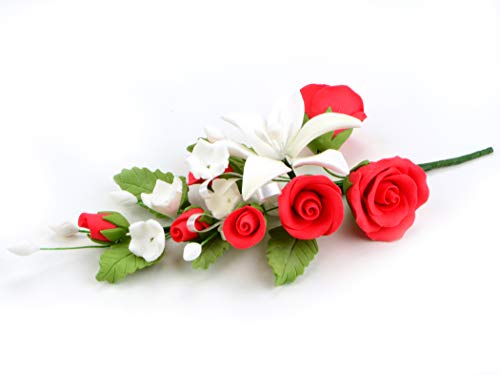 Feinzucker Bouquet Lily and Roses Feinzucker Bouquet Lily and Roses von Pati-Versand