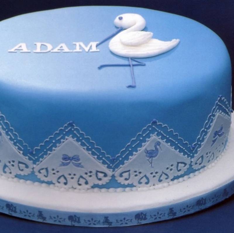 Fondant Ausstecher Lochstickerei Taufe schleife von Pati-Versand