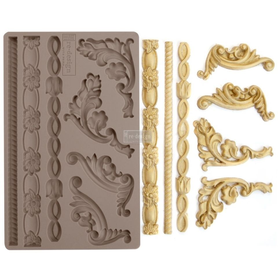 Fondantform Italian Accents 12x20 cm Fondantform Italian Accents 12x20 cm von Pati-Versand