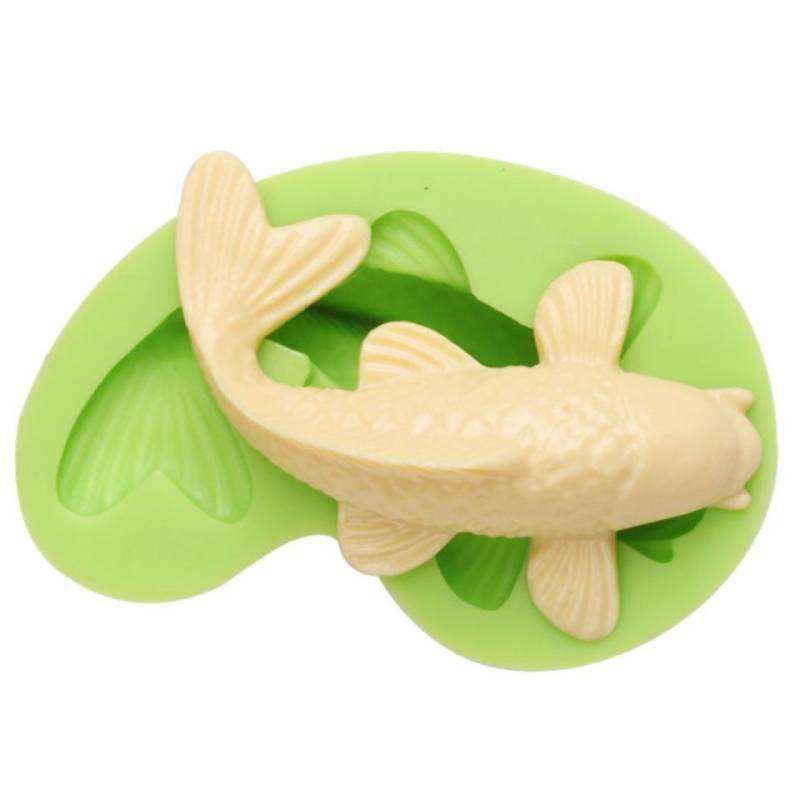 Fondantform Koi Fisch Goldfisch von Pati-Versand