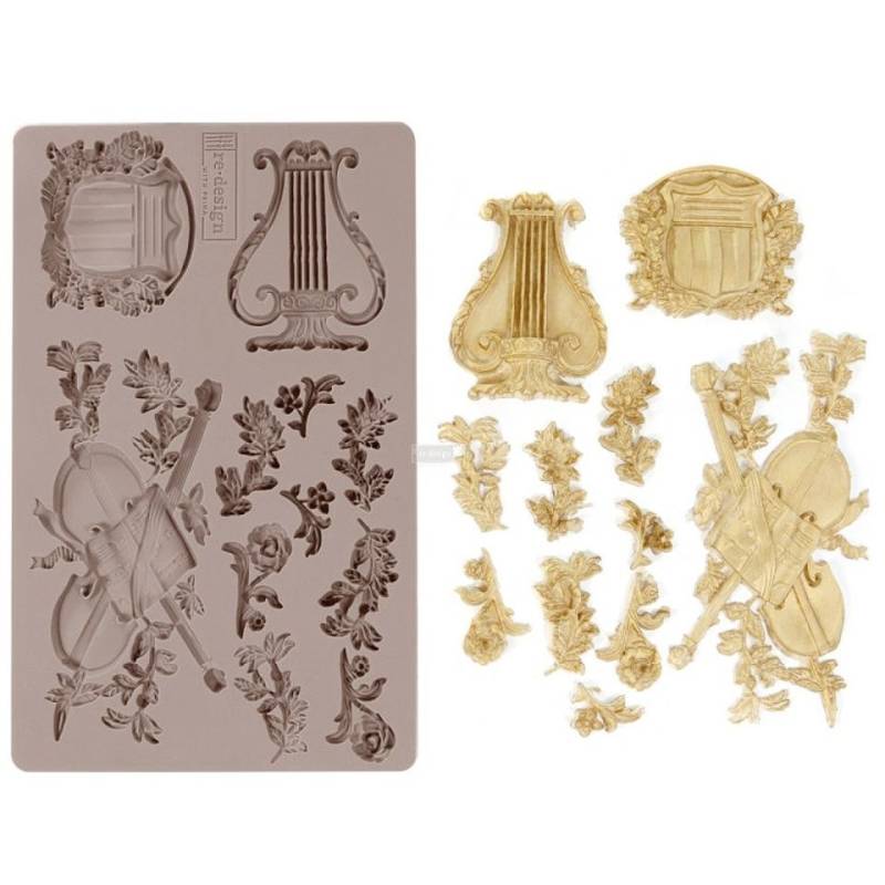 Fondantform Musical Journey von Pati-Versand