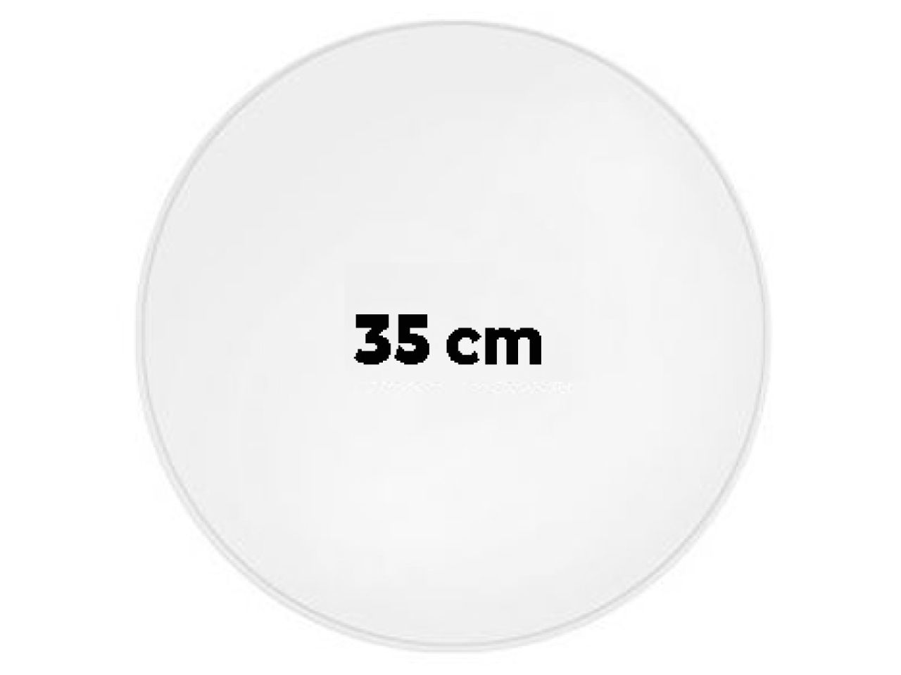 Ganache Platte, Rund aus Acryl Tortenscheibe 35 cm Ganache Platte, Rund aus Acryl Tortenscheibe 35 cm von Pati-Versand