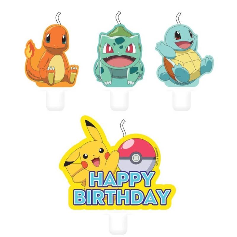 Geburtstagskerzen-Set Pokemon von Pati-Versand
