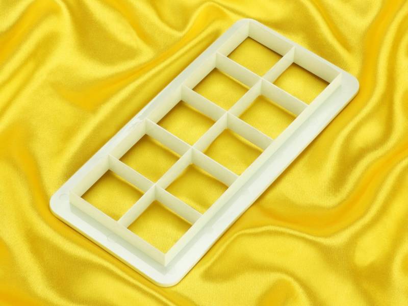 Geometric Multicutter Quadrat 3,3 x 3,3cm von Pati-Versand