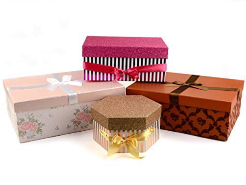 Geschenkkarton-Set 4er Geschenkkarton-Set 4er von Pati-Versand