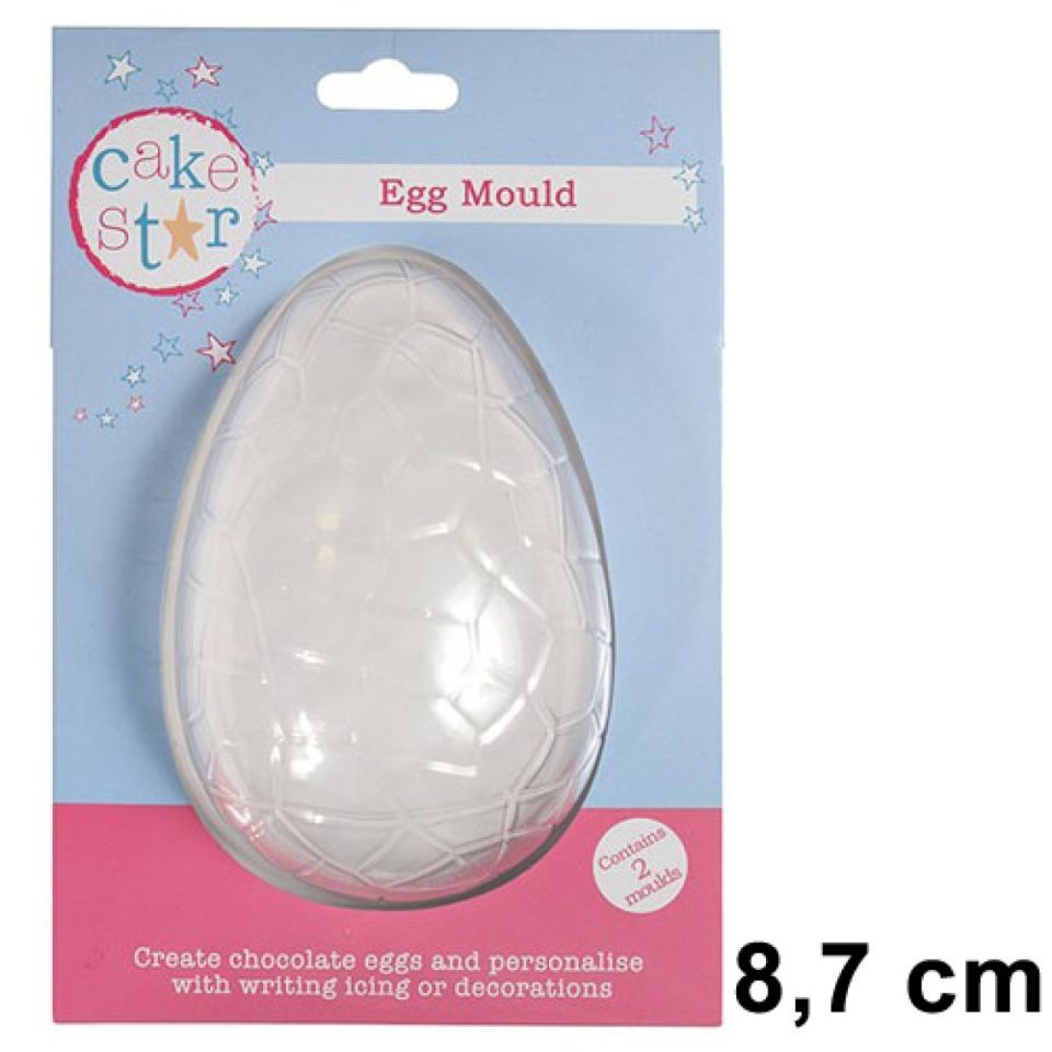 Gießform für Schokolade, 3D Ei, 2er Set, Small Gießform für Schokolade, 3D Ei, 2er Set, Small von Pati-Versand