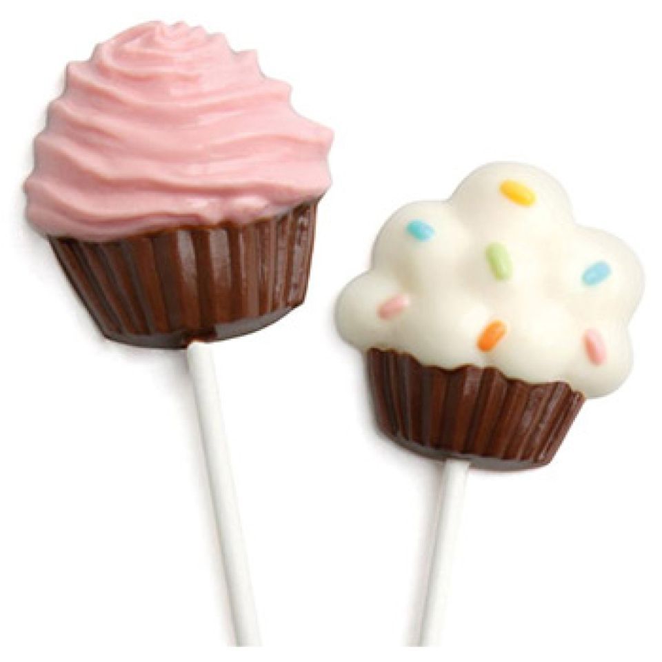 Gießform für Schokolade/Bonbon, 3D Cupcakes Schokoladenform von Pati-Versand