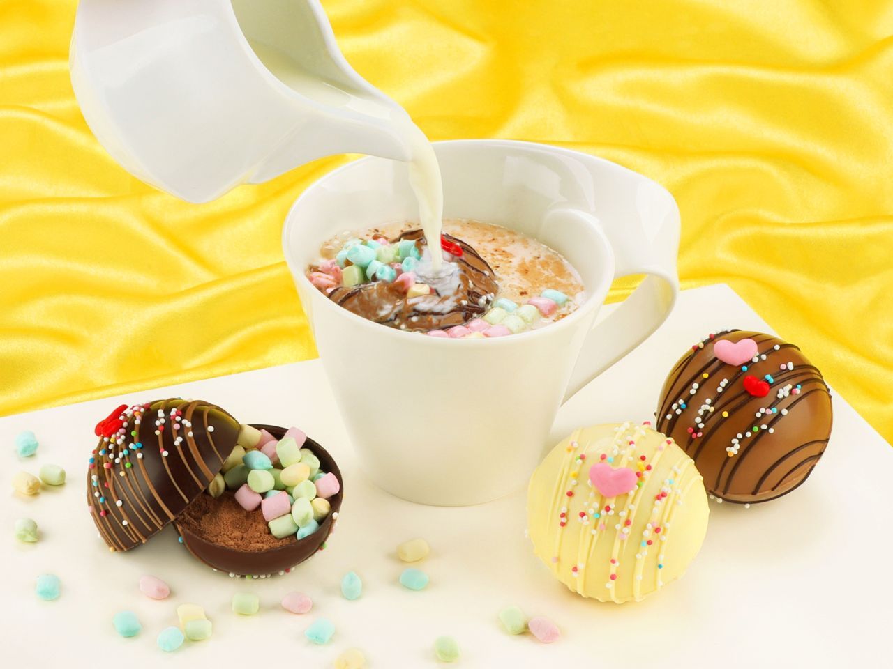 Hot Chocolate Bombs-Set Hot Chocolate Bombs-Set von Pati-Versand