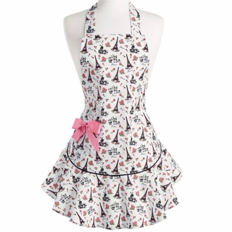 Jessie Steele Küchenschürze Paris Pink von Pati-Versand
