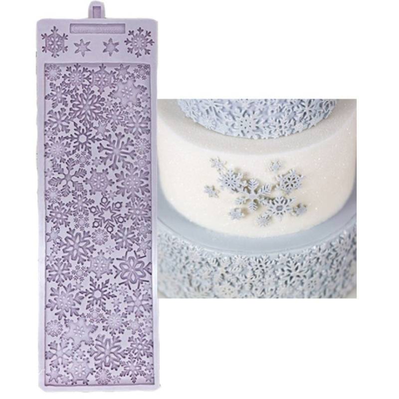 Karen Davies Fondantform Schneeflocken von Pati-Versand